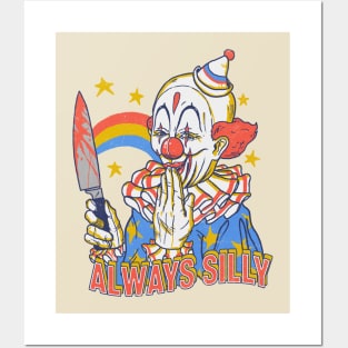 Clowns Are Silly Posters and Art